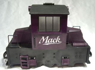 G - Scale Hartland Locomotive Purple " Mack " Switcher.