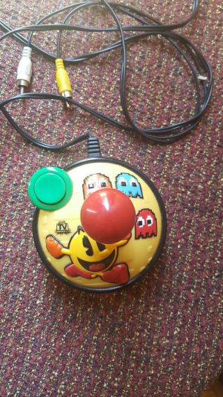2007 Jakks Pacific Namco Pac - Man 8 in 1 Plug and Play TV Games 2