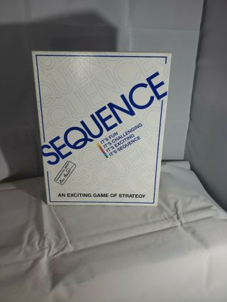 Sequence An Exciting Board Game Of Strategy By Jax Ltd.  Item 8002