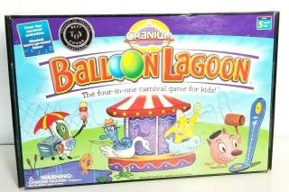Balloon Lagoon Cranium Game 2004 Complete Set Carnival Game For Kids