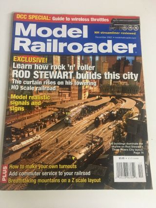 The Model Railroader - December 2007