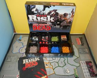 Risk The Walking Dead Survival Edition Complete Risk Board Game