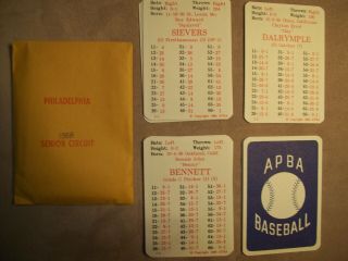 1962r Apba Baseball Cards Complete - Cin Color Scanned - 1989 Printing