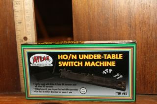 Ho Scale Atlas N Scale Under - Table Switch Machine