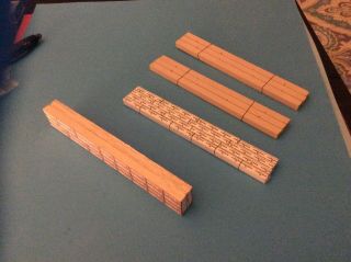 Unbranded N Scale 4 Loads (2 Paper Loads,  2 Wood Loads