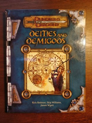 Deities And Demigods D&d 3e Dungeons & Dragons Hardcover