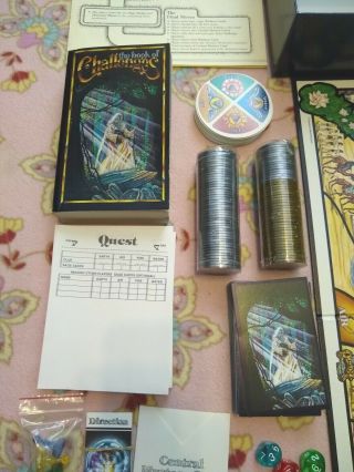 THE QUEST OF THE PHILOSOPHER ' S STONE BOARD GAME COMPLETE 3
