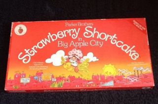 Parker Brothers Strawberry Shortcake In Big Apple City 1981 100 Complete