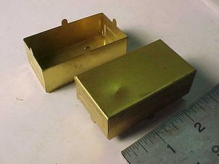 Lionel / Ives Brass Boxes - Standard Scale