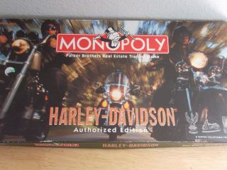 Monopoly Harley Davidson Hd Motorcycle Authorized Edition 1997