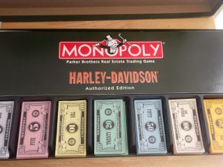 Monopoly Harley Davidson HD Motorcycle Authorized Edition 1997 2