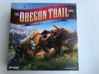 Pressman Board Game - The Oregon Trail - Journey To Willamette Valley - Complete