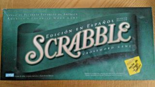Scrabble Edición En Español Spanish Edition Family Game Crossword Game