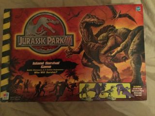 Jurassic Park Iii Island Survival 2001 Board Game