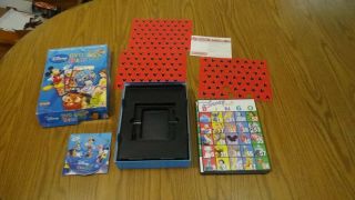 Disney DVD Bingo with movie clips Game Complete 2