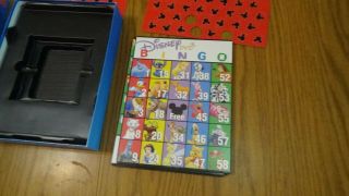 Disney DVD Bingo with movie clips Game Complete 3