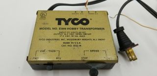 Tyco Model No.  E899 Hobby Transformer