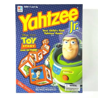 Yahtzee Jr.  Disney Pixar Toy Story And Beyond Milton Bradley Board Game Complete