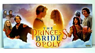 Princess Bride Opoly Board Game 2014 2 To 4 Players Westley Buttercup Fezzik