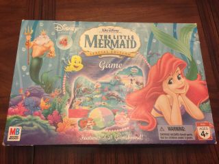 Disney The Little Mermaid Special Edition Board Game Milton Bradley Complete