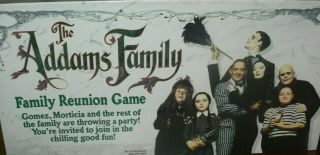 1991 The Addams Family Reunion Game By Pressman - 100 Complete