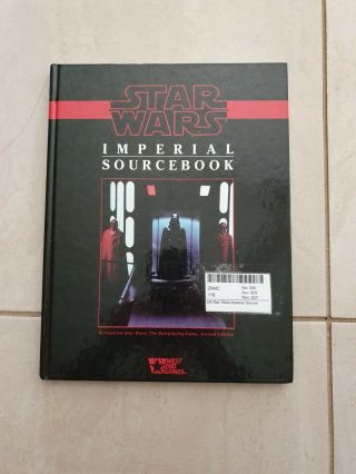 West End Games Imperial Source Book Star Wars Rpg Second Edition