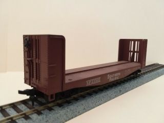 Ho Scale Athearn Blue Box 1450 Pulpwood Car (assembled) - Southern Pacific 23507