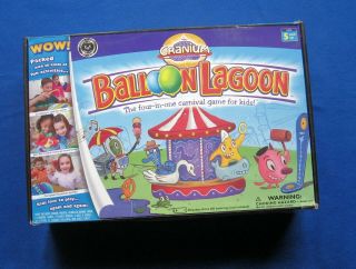 Cranium Balloon Lagoon 4 - In - 1 Carnival Game For Kids - Ages 5,  Complete