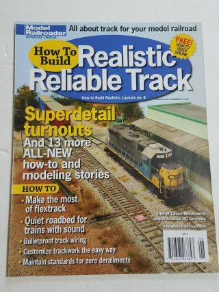 Model Railroader Special Issue How To Build Realistic Reliable Track