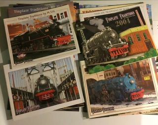Lionel Mth Tinplate Catalogues 2004 - 2016