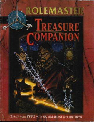 Rolemaster - Treasure Companion - Rmfrg - Ice - 5811