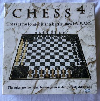 Chess 4 Four Player Game Wow Toys Multiplayer Chess Board Game