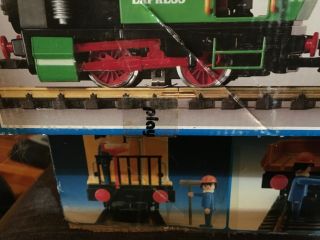 Playmobil TRAIN SET 4005 Set GREEN & BLUE SET Box G scale 2