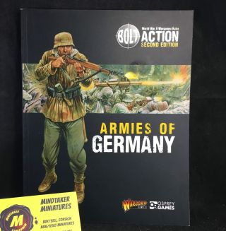 Bolt Action Second Edition Armies Of Germany Rulebook