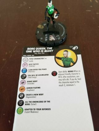Heroclix Star Trek Resistance Is Futile Borg Queen,  The One Who Is Many 031 Sr