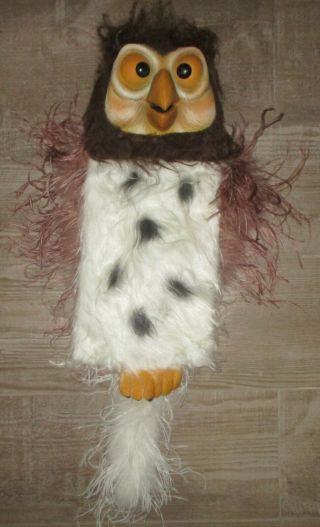 Axtell Expressions Professor Hoot Owl Ventriloquist Puppet 28 " Tall