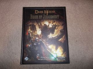 Warhammer 40k Rpg Dark Heresy Book Of Judgement