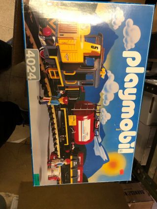 Playmobil Train Set 4024 Set Complete G Scale Mib Old Stock