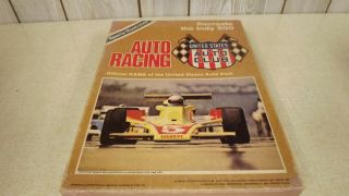Auto Racing By Avalon Hill Vintage Board Game Rare