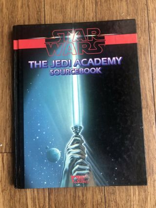 The Jedi Academy Sourcebook Star Wars Roleplaying West End Games Paul Sudlow