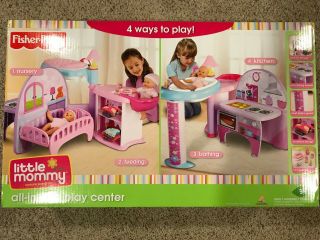 Fisher Price Little Mommy All - In - One Nursery Play Center.