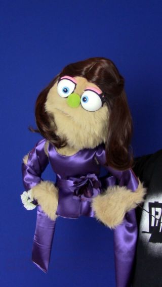 Professional " Lady Monster " Muppet - Style Ventriloquist Puppet