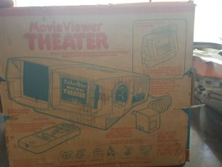 Fisher Price Movie Viewer Theater with 3 Cartridges 3