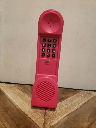 1991 Milton Bradley Electronic Dream Phone Replacement Pink