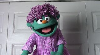 Professional " Cute Girl " Muppet - Style Ventriloquist Puppet