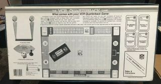 NFL Films The VCR Quarterback Game Football Dolphins 49ers 1986 Complete 2