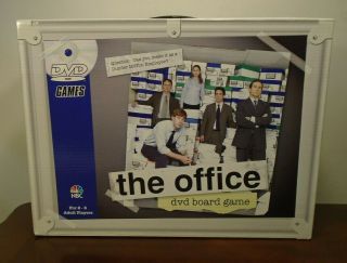 The Office Dvd Board Game Trivia Dunder Mifflin Nbc Pressman Games 2008 Complete