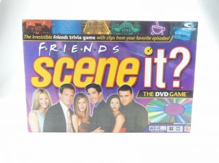 Scene It? Friends Edition Complete 2005 Mattel Dvd Board Trivia Game