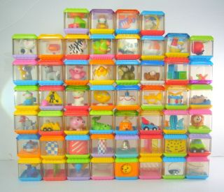 52 Fisher Price Peek A Boo Blocks Animals Colors Shapes Food Sensory Toys Music