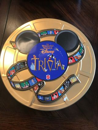 The Wonderful World Of Disney Trivia Game Complete